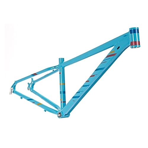 Cadres de vélo de montagnes : FAXIOAWA 27.5 VTT Cadre VTT Vélo 29 Pouces (Couleur : Bleu Ciel, Taille : 343mm)