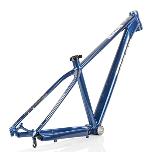 Cadres de vélo de montagnes : HIMALO Cadre VTT en Alliage D'aluminium 27.5er Frein À Disque Cadre De VTT 135mm QR Cadre Rigide 15'' / 17'' / 19'' XC / AM (Color : Blauw, Size : 27.5 * 17'')