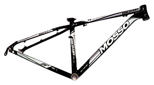 Cadres de vélo de montagnes : Mosso Discovery Cadre de vélo MTB Mixte Adulte, Noir