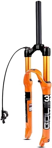 Fourches VTT : Amdieu 26 27, 5 29er VTT Bicycle Fork, 1-1 / 8"Magnésium Air Air SuspensionsStroke 120 mm HL RL Lock-Out Fourches Avant Vélo (Color : Straight Remote Lockout, Size : 26inch)