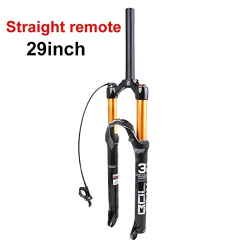 Fourches VTT : Generies Magnésium Alloy Mountain Bike Front Fork MTB Bicycle Fork Supension Air 26 / 27.5 / 29er inch Mountain Bike 32 Rl100mm Fork Fork Fork for 1 29er Straight Line