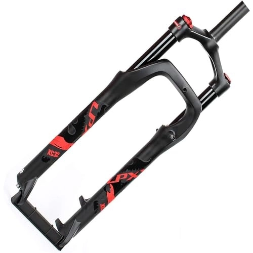 Fourches VTT : HESHS Fat Bicycle Fork Suspension Fork, 135Mm Vélo Fourche Cyclisme Air Amortisseur Suspension Fourche Neige VTT Moutain 20 / 26.5 Pouces, A, 26INCH