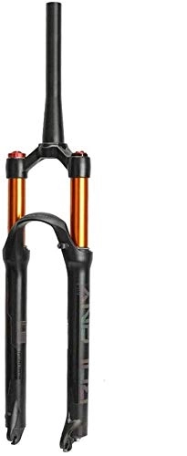 Fourches VTT : Lloow Fourche de suspension pour VTT 66 cm 27, 5 cm 29 cm avec bouchon extenseur, fourche pneumatique VTT, accessoires de vélo, suspension de vélo, manuel conique, 69, 8 cm