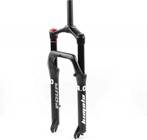 Fourches VTT : MGE Suspension Avant Fourche, VTT Air Fork, 24inch Large Tire 4.0 Fat Fork, 135MM Largeur Fourche