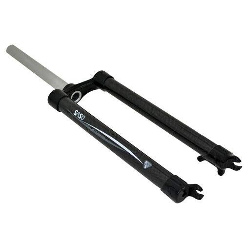Fourches VTT : SASO Rigid Carbon Fiber MTB XC 26 inch Fork is Mount Disc Brake, Mount Only MKM2735CD-425, ST1858