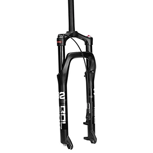 Fourches VTT : Sonwaohand 26 inch Mountain Bike Suspension Fork, Magnesium Alloy Oil Pressure Absorber Snow Beach Bicycle Accessoires 135mm Applicable 4.0 Pneus (Taille : 26 Pouces) 26 Pouces Un