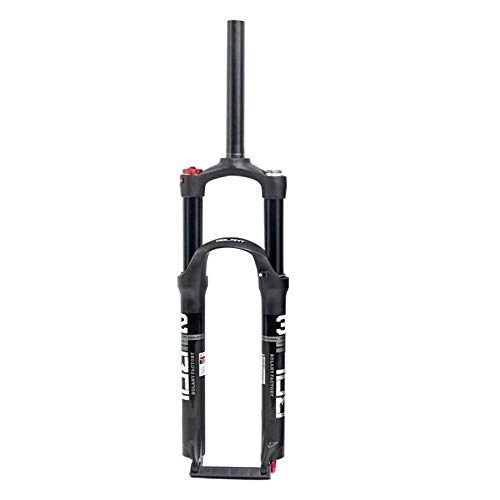 Fourches VTT : UDstrap Mountain Bike Suspension Fork 26, 1-1 / 8'' Lightweight Magnesium Alloy MTB Straight Pipe Gas Fork Support Support Balck 1830g 26 Pouces B