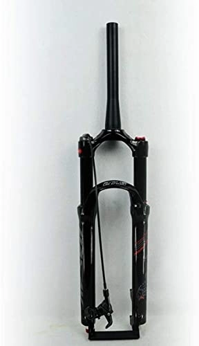Fourches VTT : UPVPTK-001 26 / 27, 5 / 29 Pouces VTT Fourche Avant de vélo, avec Un Ajustement de Rebond à vélo de Suspension aérienne QR Verrouillage à Distance Vélo Fourche (Color : Black, Size : 26INCH)