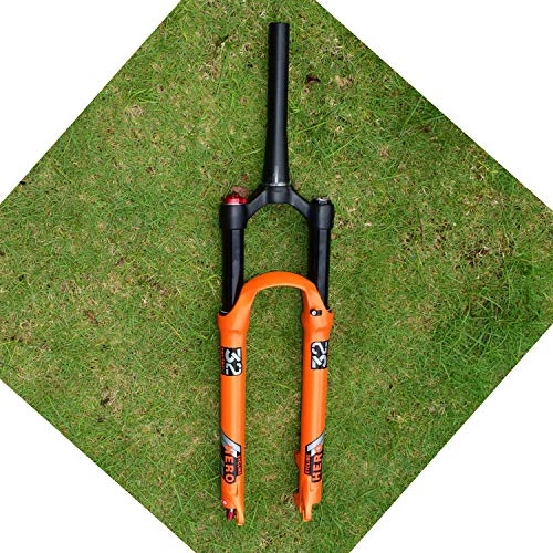 Fourches VTT : VHHV 26" 27.5" 29" Vlo Fourche Avant Suspension Systme d'air 1-1 / 8" Voyage 120mm (Color : Conical Tube, Size : 29 inch)