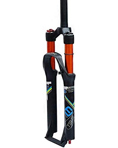 Fourches VTT : WXX 26 / 27, 5 / 29 Mountain Bike Fork en Alliage d'aluminium Tube Droit épaule contrôle Suspension vélo Fourche Freins à Disque Stroke120mm, 29 inch