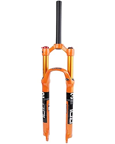 Fourches VTT : YBN Fourche de suspension pour vélo VTT 26 / 27, 5 / 29" - Fourche à air en alliage de magnésium - Droite A - 66 cm