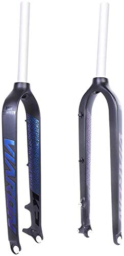 Fourches VTT : YXYNB Mountain Bike Hard Fork Alliage d'aluminium Ultra-léger Fork MTB Cycling Parts Frein à Disque 26-27.5 -29"Universal for Road Bikes Cycling, 29", 27.5"
