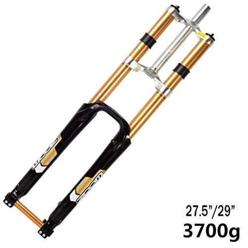 Fourches VTT : ZKORN Bicycle Accessories， 27.5" 29" Bike Fork Hydraulic Suspension 1-1 / 8" Straight Steerer 160mm Travel 20x110mm Axle Manual Lockout Bicycle Fork