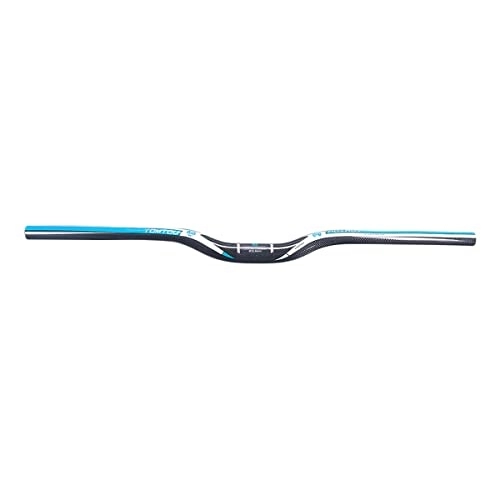 Guidon VTT : Guidon Velo Route Carbone Mountain Bicycle Guidon 31.8mm VTT Riser Guidon Mountain Bicycle Guidon 580 / 600 / 620 / 640 / 660 / 680 / 700 / 720 / 740 / 760mm (Color : Blauw, Size : 600mm)