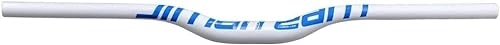 Guidon VTT : Guidon VTT 31, 8 mm en fibre de carbone VTT Hirondelle Guidon Cross-Country Escalade Extra Long Guidon (Color : Blu, Size : 600mm)