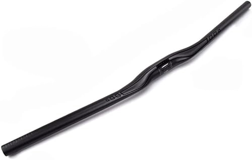 Guidon VTT : Guidon VTT Guidon VTT en aluminium Extra Long 720mm / 780mm 31.8mm Big Swallow Guidon (Color : Black, Size : 780mm)
