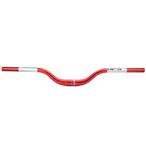 Guidon VTT : KDHJY Vélo Swallow-Shaped Cintre DH XM Racing Descente VTT Hausse Guidon 60mm Hausse Bar 31, 8 * 720mm (Color : Red)
