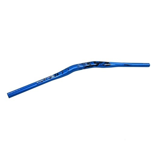 Guidon VTT : Socobeta Riser Bar, Haute Dureté 31.8x720mm Large Compatibilité Extra Long VTT Guidon pour Remplacement(Bleu)
