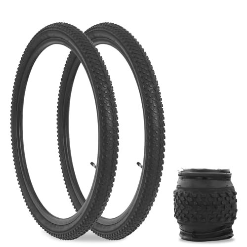 Pneus VTT : MEGHNA Lot de 2 pneus de VTT 29" x 2, 125" pour VTT Noir