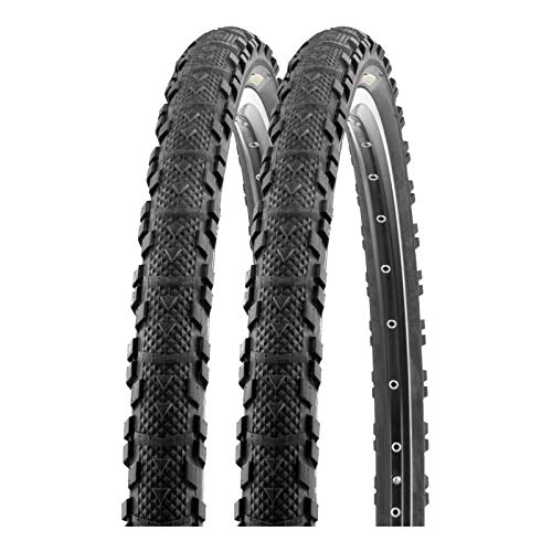 Pneus VTT : P4B | 2x pneus de vélo 26 x 1, 95 | ATB All - Terrain - Bike - Tires | 50-559 | Pneu de vélo 26 x 1.95 | En noir