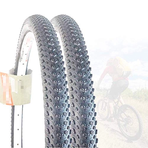 Pneus VTT : XXLYY Bike Tires, 27.5X1.95 Mountain Bike Non-Slip Wear-Resistant Cross-Country Tires, 60tpi Anti-Stab Steel Wire Tires, ycle Accessories, 2pcs