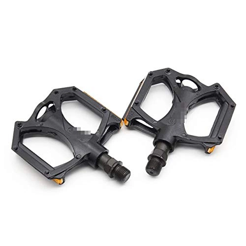 Pédales VTT : AQNPYR Pedal M195 Aluminum Alloy MTB Bike Pedals 2DU Bearing Ultralight Pedal Mountain Bicycle Parts with Reflector