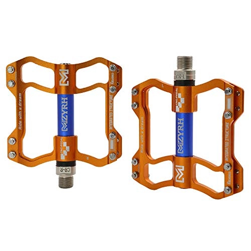 Pédales VTT : Ronshin Bicycle For Bicycle Pedals Ultralight Aluminum Alloy BMX MTB Mountain Bike Pedal Orange blue Special size