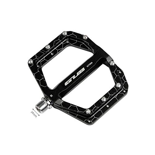 Pédales VTT : YUOYING Mountain Bike Pedals Aluminum Alloy 9 / 16 Sealed Bearing Axle Antiskid Bicycle Platform Flat Pedals for Road Mountain BMX MTB Bike