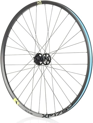 Roues VTT : Jeu de roues de vélo de montagne 26 / 27, 5 / 29 pouces, freins à disque avant et arrière pour 8 / 9 / 10 / 10 / 11 roues de vélo de changement de vitesse (couleur : roue avant verte, taille : 27, 5 pouces)
