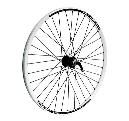 Roues VTT : RIDEWILL BIKE &apos Roue avant VTT 27, 5 "Disque avec douilles Blanc (roues vTT) / Front Wheel MTB 27, 5 disc Eyeletted White (VTT Wheel)