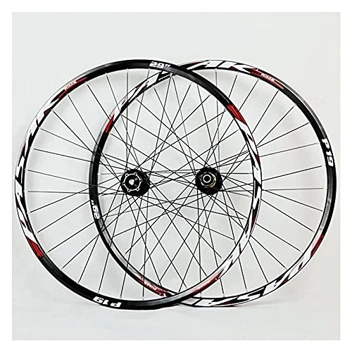 Roues VTT : ZECHAO Roue de vélo de montagne 26" / 27.5" / 29", jante en alliage double couche 32H, frein à disque roue libre roue de vélo 7-11 vitesses (taille : 27, 5")