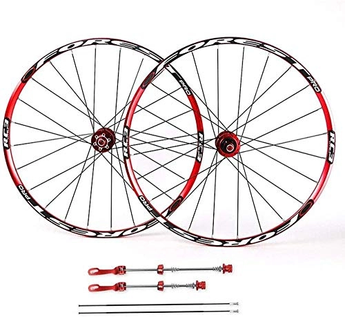 Roues VTT : ZKORN Bicycle Accessories， 26" 27.5" Bike Wheel Set Double Wall Rim Disc Brake Sealed Bearings Hub Compatible 7 8 9 10 11 Speed Freewheel, C-26inch