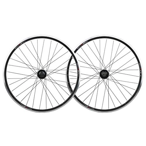 Roues VTT : ZWB Roues De Vélo Alliage Disque De Montagne Double Montage Mural 20 / 26 Pouces Roulement Pliant Roue De Vélo VTT De Course Roue De Vélo (Color : V Disc Brake Wheel Set, Size : 20in)