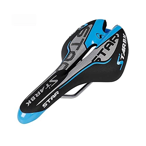 Sièges VTT : Feifei Road Bicycle Selle Douce Confortable Coussin Respirant VTT Mountain Bike Selle Hollow Silicone Silicone Cyclisme (Color : Color04)