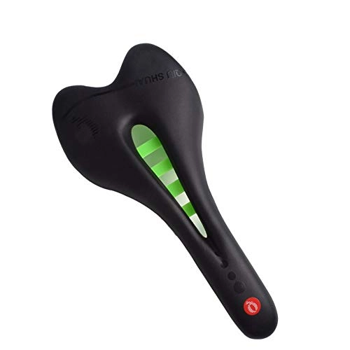 Sièges VTT : HAPPEPP Men's and Women's Road Bike Saddle Foam Cotton Filled Bicycle Saddle, Universal Comfortable Hollow Seat