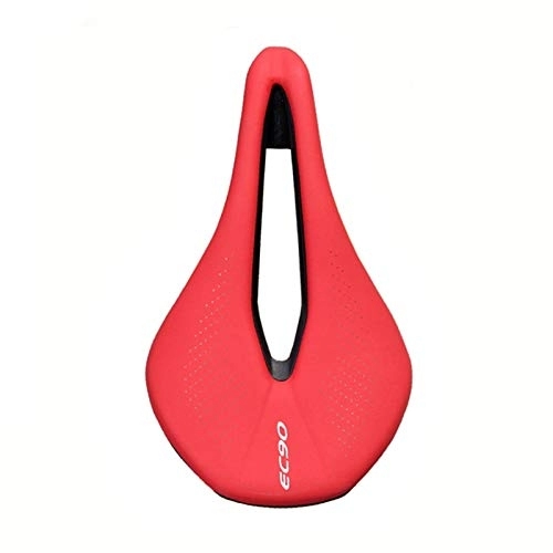 Sièges VTT : HXYIYG Selle VTT, Selle VéLo De Route Gros Cul Bicycle Selle Cyclisme Coussin Coussin de Selle de vélo VTT Selle à vélo Selle à bicyclettes (Color : Red)