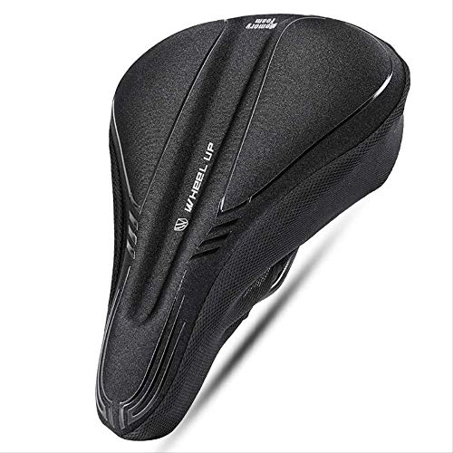 Sièges VTT : HZQ&HCHC Selle De Vlo Soft Breathable Sponge Foam Moisture Absorption Quick-Dry Outdoor Cycling Bike Bicycle Saddle Seat Cover Cushion Pads Taille S
