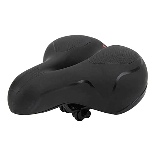 Sièges VTT : SAXTZDS KAIX Shop Souet à vélo Confortable et Confortable Siège de VTT en Cuir Creux de Saut sculpté Sildle Seat Pièces de vélos (Color : Red)