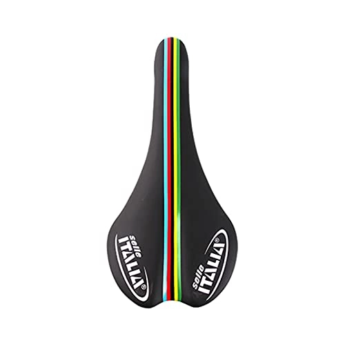 Sièges VTT : Selle à vélo Selle à vélos de Route Selle de Selle de Course Ultra-léger pour Hommes Doux Confortable VTT Cycling Cycling Pièces de Rechange (Color : Black 2)