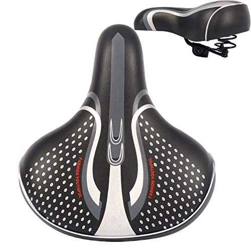 Sièges VTT : SUSHOP Bike Seat, Plus Siège vélo Confortable amortissante Selle Vélo étanche pour VTT, Vélos de Route (30X27x12 CM)