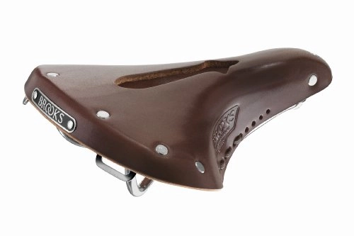 Asientos de bicicleta de montaña : Brooks B17 Imperial - Sillín de bicicleta urbana, color marrón, modelo para hombres
