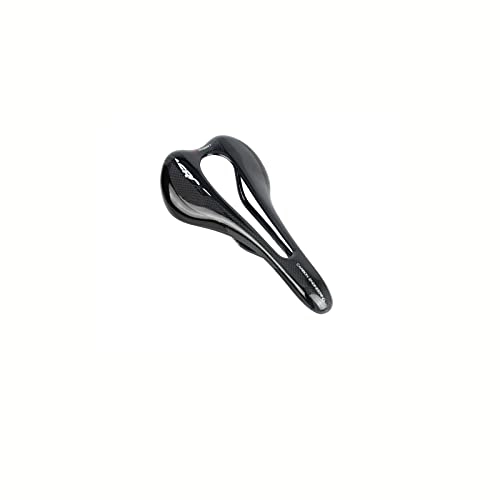 Asientos de bicicleta de montaña : Cuero / Original 3k Bow Bow Saddle Road Bike Mountain Road Bicycle Saddle 3k Carbon Gloss / Mate Black (Color : Black, Size : Matt)