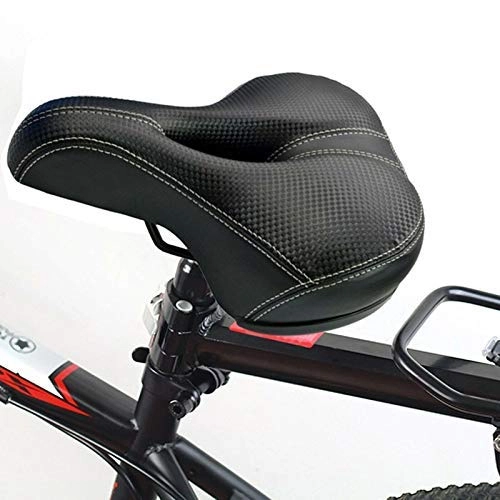 Asientos de bicicleta de montaña : LSSJJ Saddle, Bicycle Seat Breathable Bicycle Saddle Seat Soft Thickened Mountain Bicycle Seat Pad Cushion Cover Shockproof Bicycle Saddle