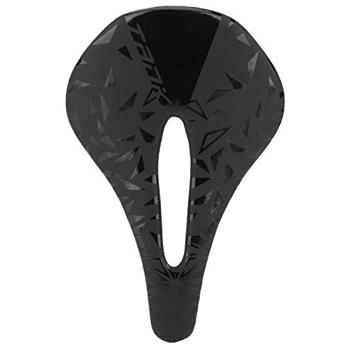 Asientos de bicicleta de montaña : Sillín de Bicicleta de Calidad Negro, Adecuado para Bicicletas de Motocross(Negro, 155 mm)