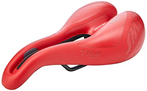 Asientos de bicicleta de montaña : Smp sillín de Bicicleta Unisex TRK M, Rojo, Mediano