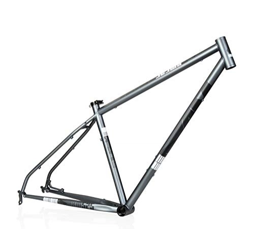 Cuadros de bicicleta de montaña : Am Advanced Mountain XM525 Renolds 520 - Marco de Bicicleta de Alta Gama (Acero, 66 cm), Color Gris, tamaño 18