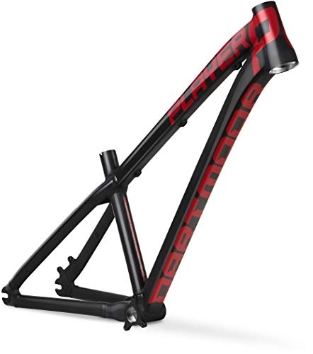 Cuadros de bicicleta de montaña : Dartmoor Two6Player Pumptrack - Marco de Bicicleta de montaña Unisex, Color Negro y Rojo