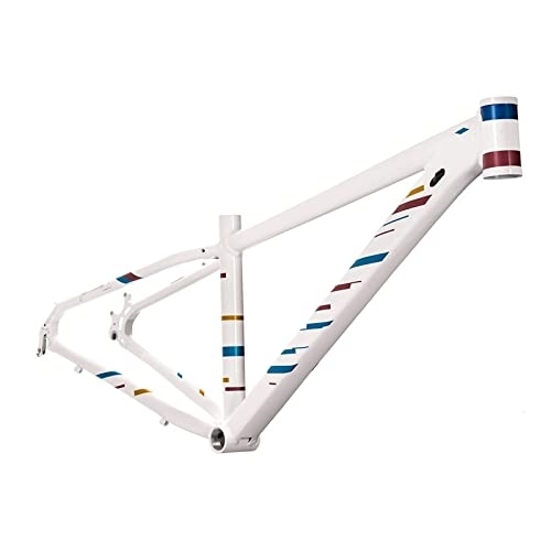 Cuadros de bicicleta de montaña : FAXIOAWA 27.5 Cuadro de Bicicleta de montaña Bicicleta MTB 29 Pulgadas (Color : White, Size : 343mm)