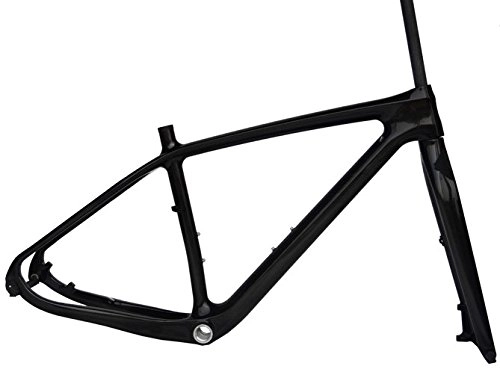 Cuadros de bicicleta de montaña : Flyxii Full Carbon Ud 29er MTB Bicicleta de montaña bicicleta Frame 15.5 + Tenedor (para BB30)