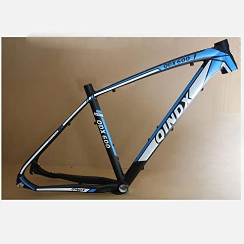 Cuadros de bicicleta de montaña : HIMALO 26er Hardtail Mountain Bike Frame 16'' / 18'' Freno De Disco MTB Frame QR 135mm Marco Rígido De Aleación De Aluminio, For Ruedas De 26 Pulgadas (Color : Blauw, Size : 26 * 18'')